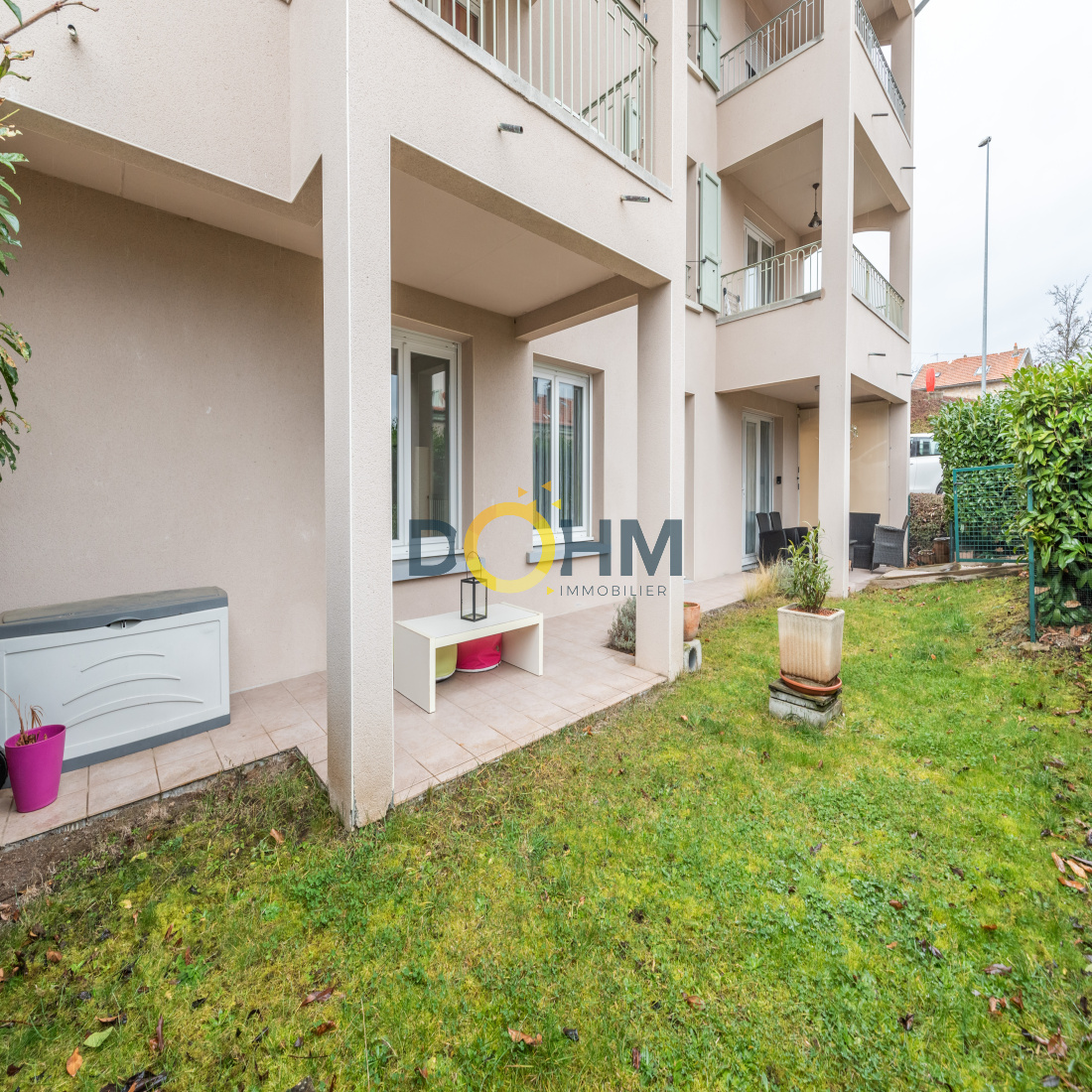 vente Le PuyEnVelay appartement F3 avec jardin et parking Dohm
