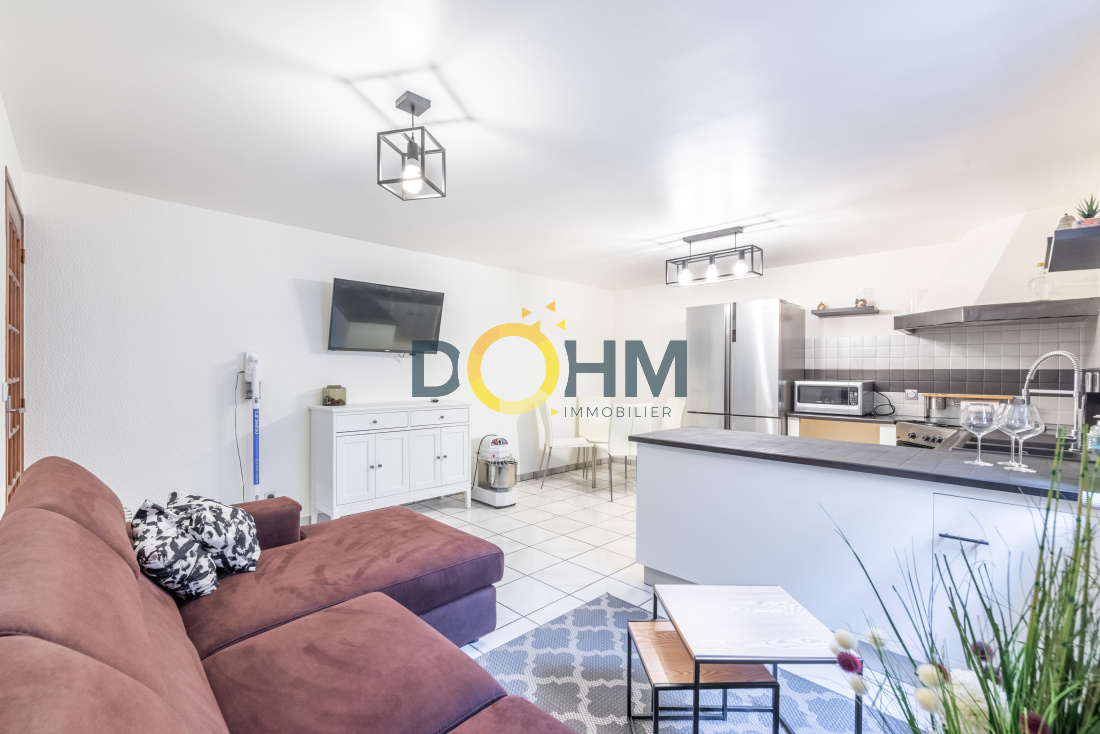 Appartement indépendant - cuisine et pièce à vivre