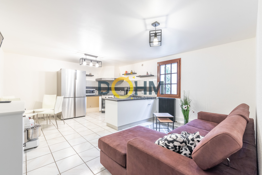 Appartement indépendant - cuisine et pièce à vivre