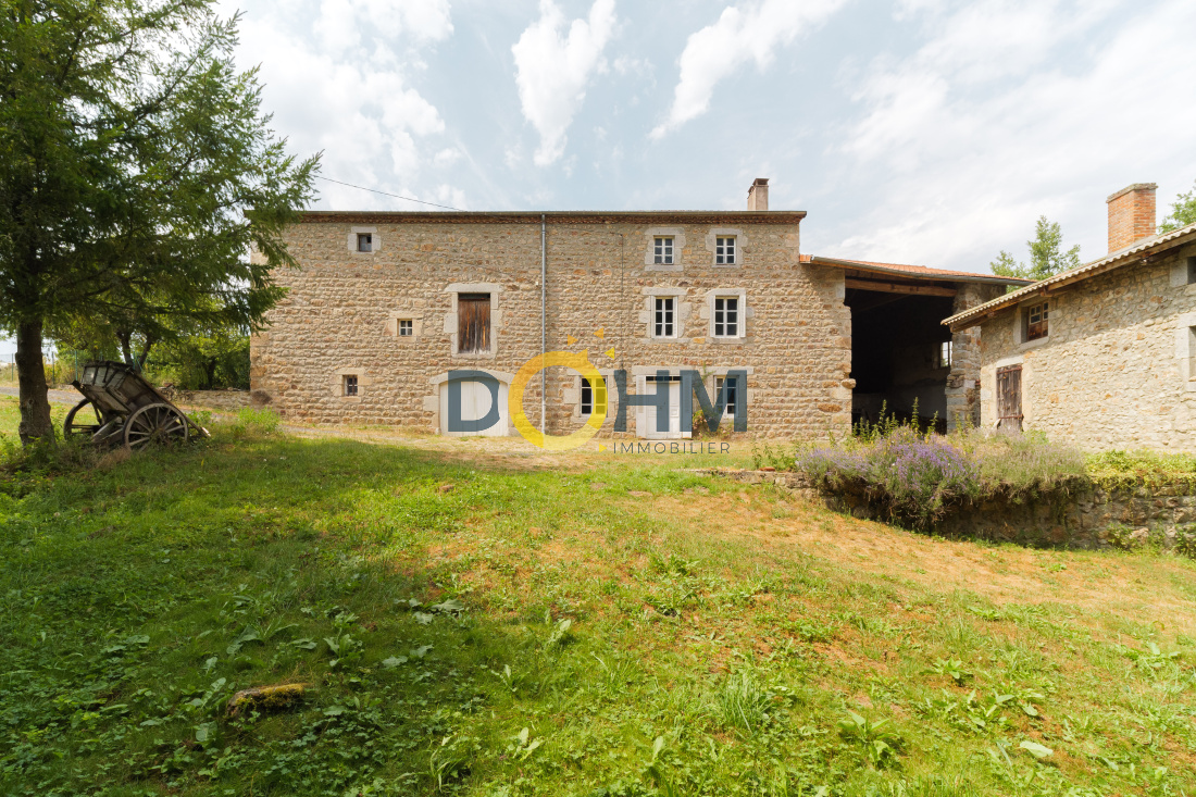 Vente Corps de ferme de caractère à restaurer avec moulin, terrain