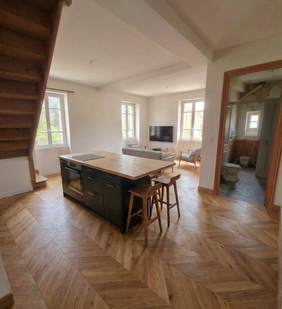 APPARTEMENT 40 M2 - 40 M2 COMBLES 3 Pièces