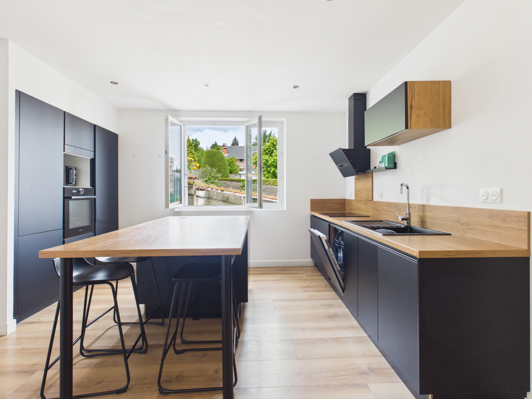 Appartement T4 traversant avec cour - Chadrac