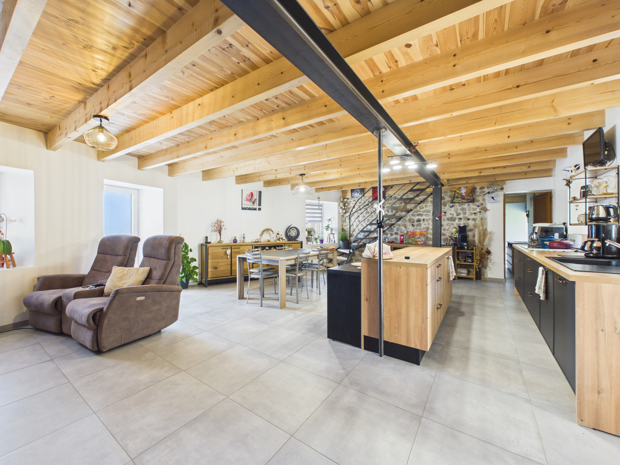 Maison de village 135m2 sur la commune de Aboen