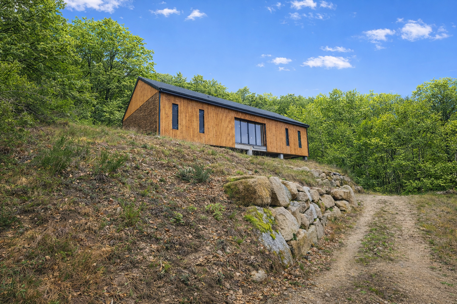 Lac de Villefort Maison 120m2 2ch 3300m2 de terrain