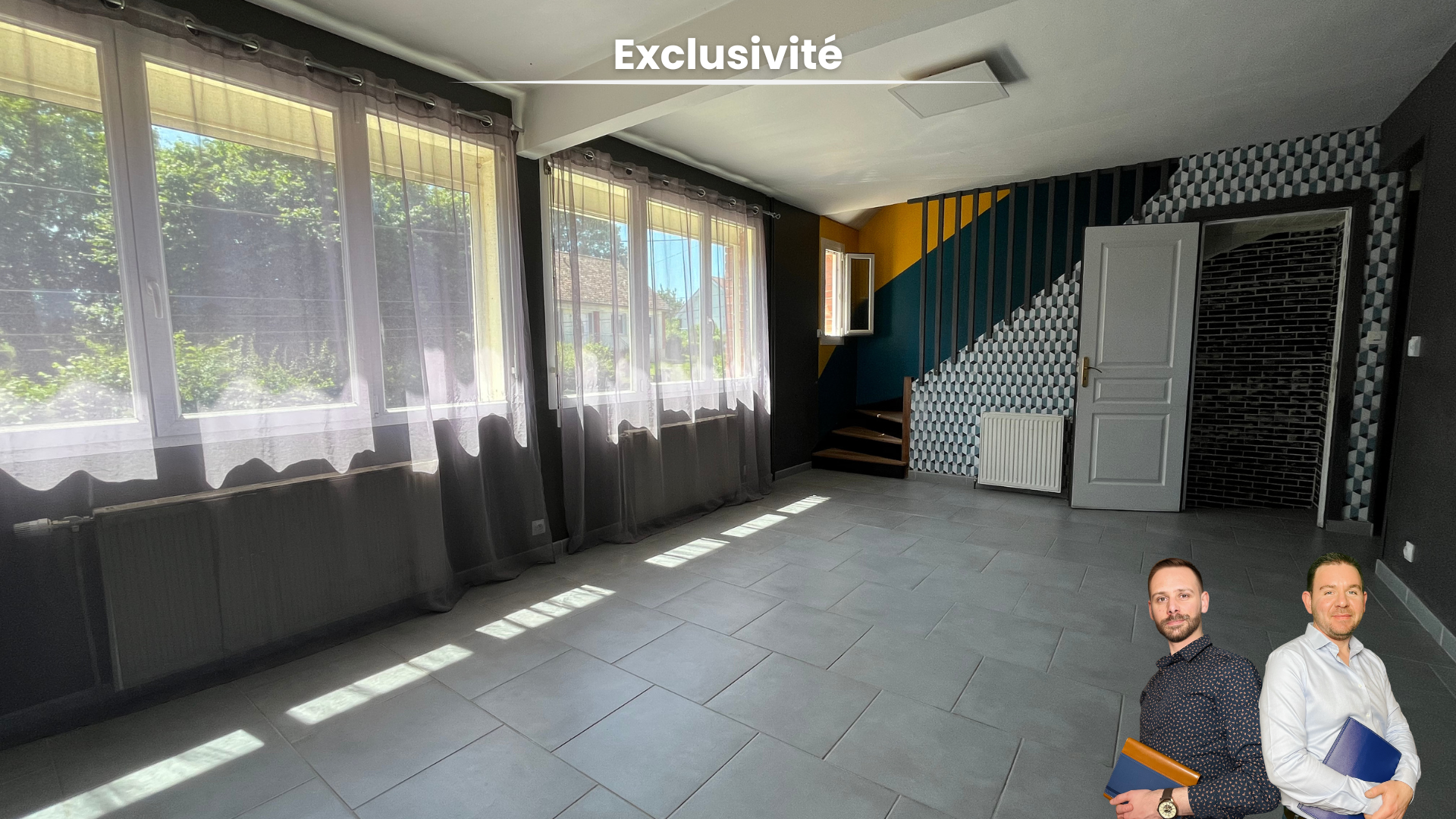 Maison familiale avec jardin - 3 chambres - Garage