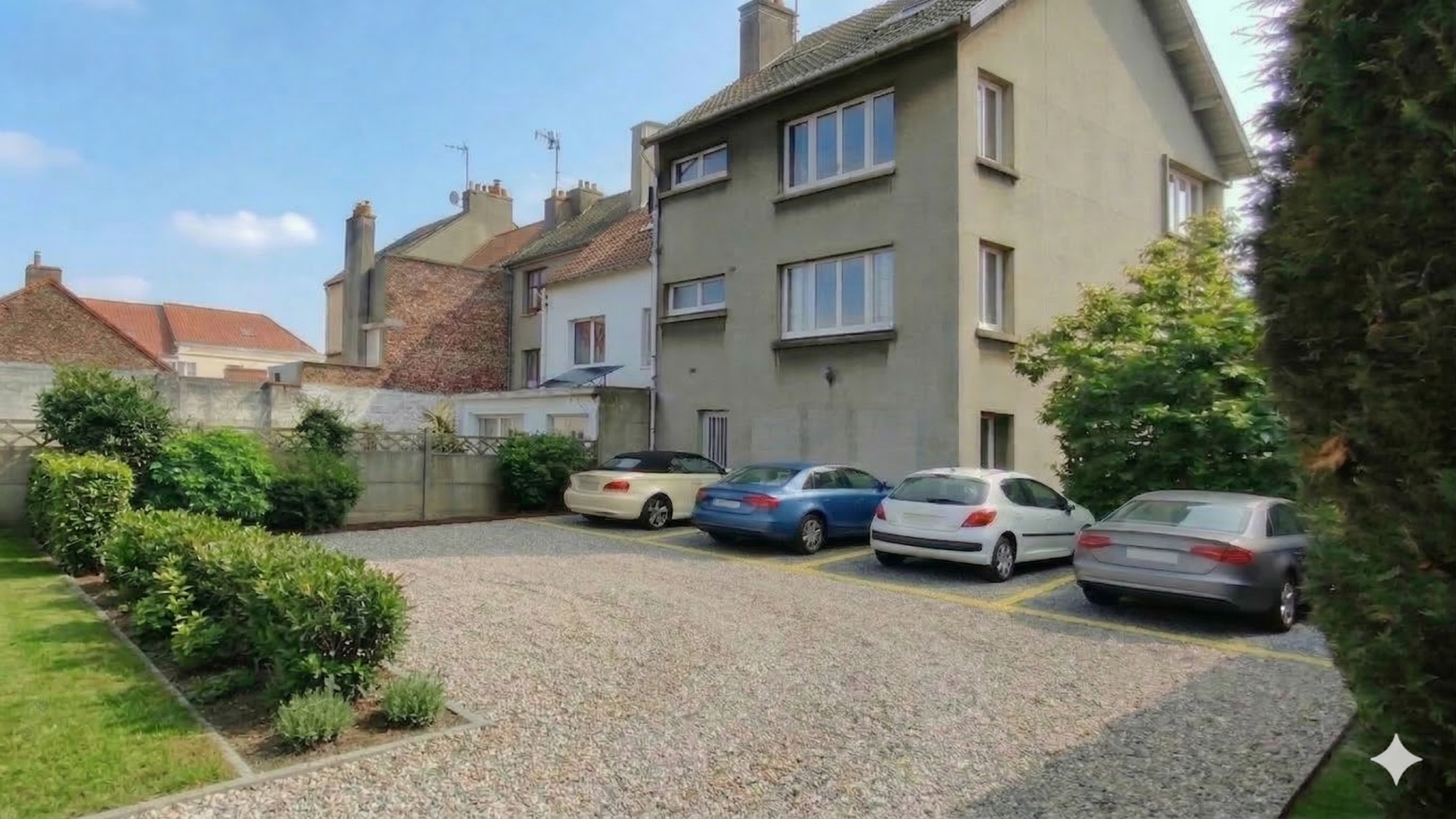 Immeuble de rapport   Mono-propriété de 4 appartements T2 avec parking - Fort potentiel : 7,17 % de rentabilit